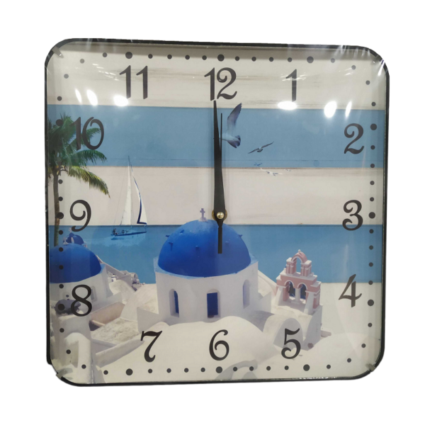 Ρολόι τοίχου - FHS-235-33 - 505145 - Blue/White_2
