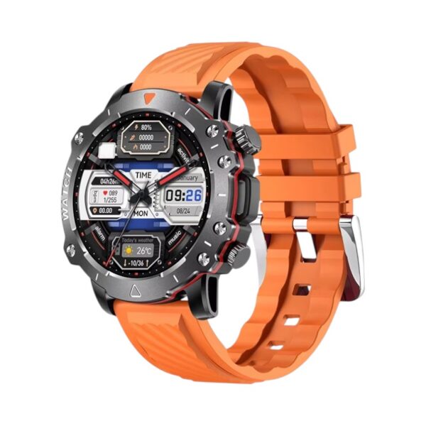 Σετ Smartwatch με 3 λουράκια - LG78 Pro - 064878 - Orange