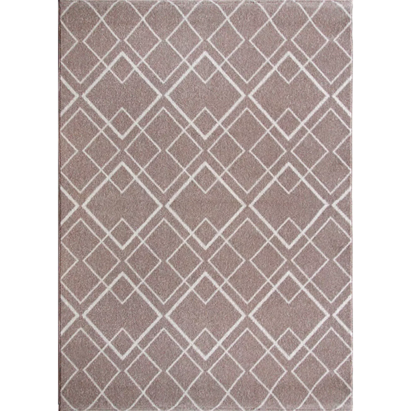 Χαλί "FAYNO" σε χρώμα μπεζ/λευκό 133x190