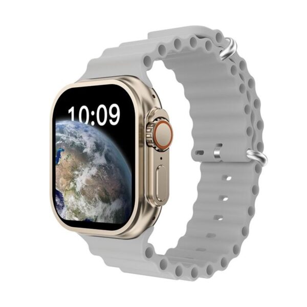 Σετ Smartwatch με 4 λουράκια - LG81 Ultra - 065110 - White