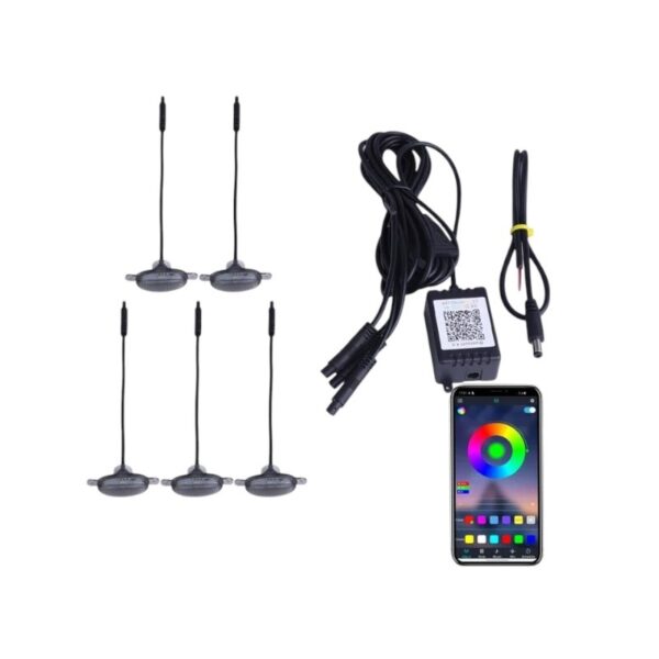 Σετ φωτισμού καμπίνας αυτοκινήτου LED - R-D20101-P5 - 110027