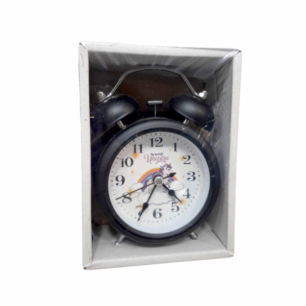 Επιτραπέζιο ρολόι - Ξυπνητήρι - 3301-6 - 330130 - Black