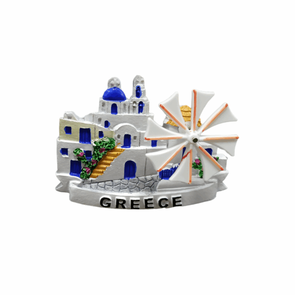 Tουριστικό μαγνητάκι Souvenir – Σετ 12pcs - Resin Magnet - Greece - 678179
