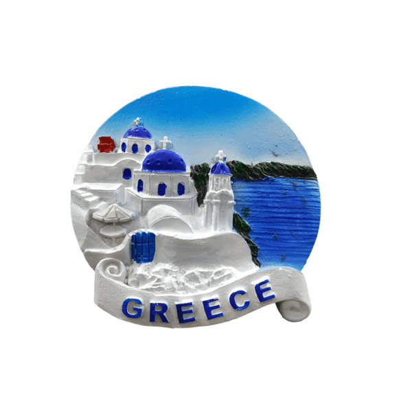 Tουριστικό μαγνητάκι Souvenir – Σετ 12pcs - Resin Magnet - Greece - 678250