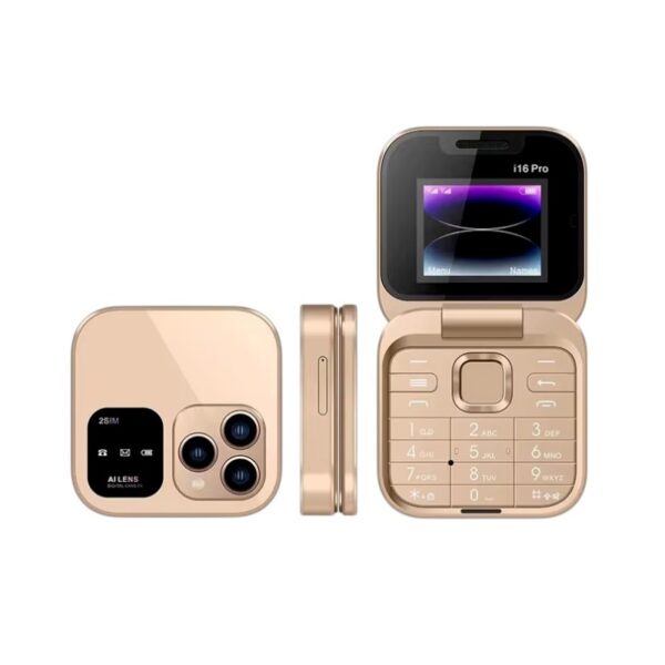 Κινητό τηλέφωνο - i16 Pro - Dual Sim - 812174 - Gold