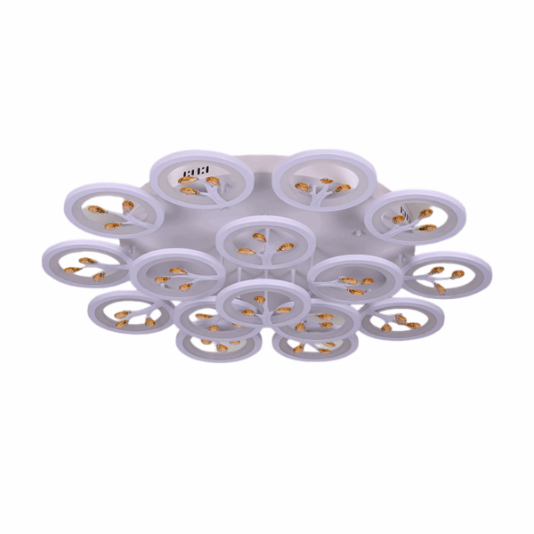 Φωτιστικό οροφής LED - Πλαφονιέρα με Dimmer - 5156-15WH - 943734